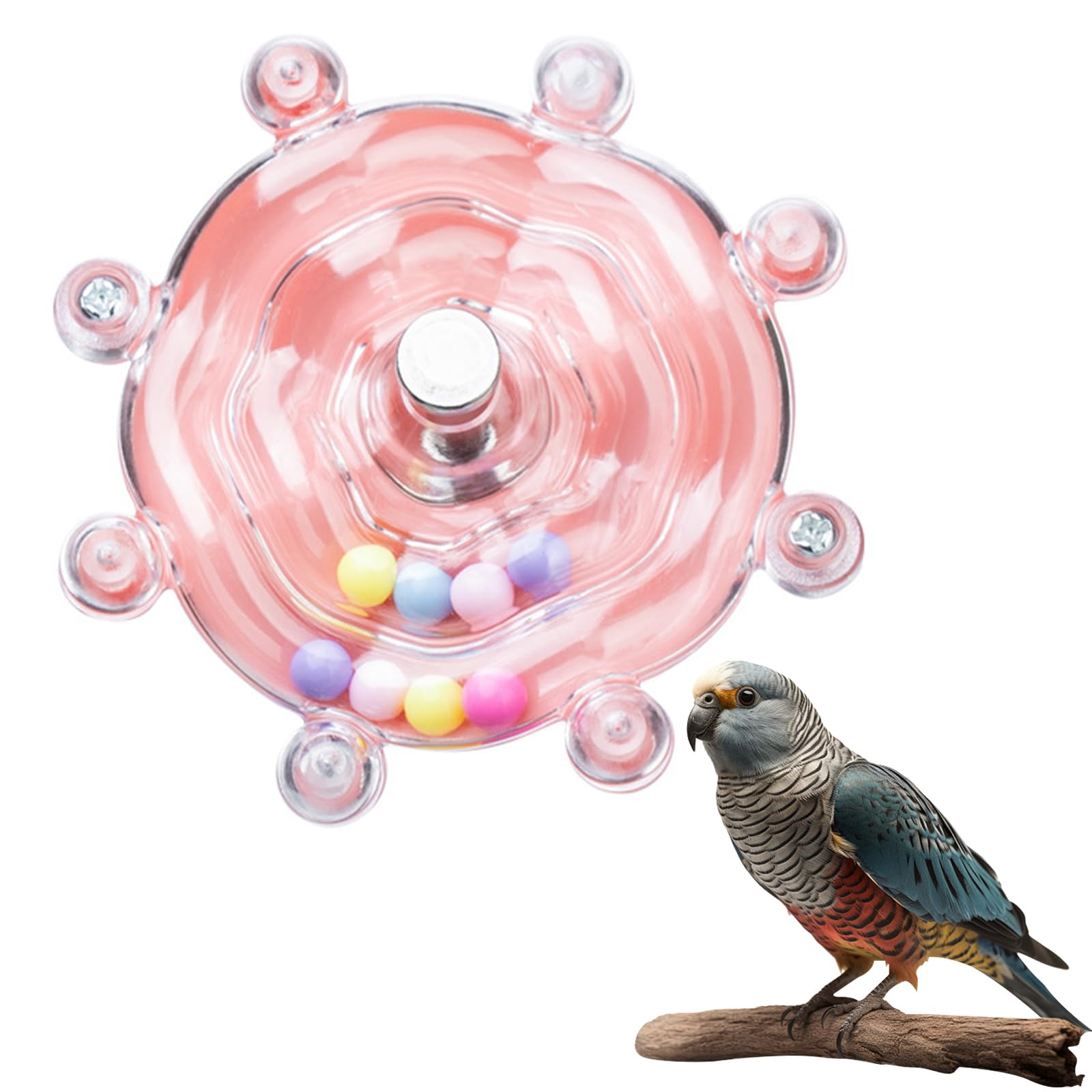 Amazon | JUJUGO インコ おもちゃ 鳥かじるおもちゃ 回転式おもちゃ